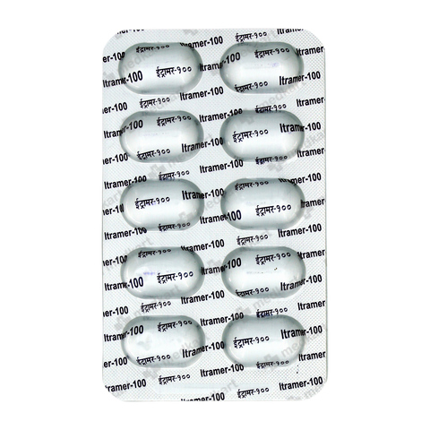 ITRAMER 100MG CAPSULE 10'S