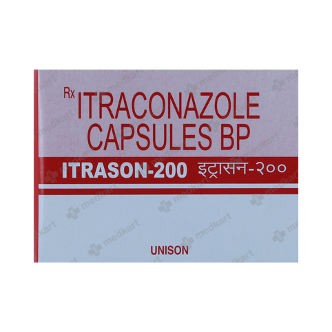 ITRASON 200MG CAPSULE 4'S