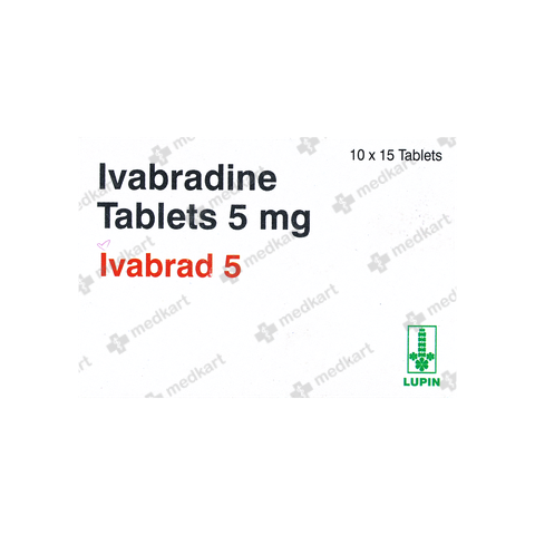 IVABRAD 5MG TABLET 15'S