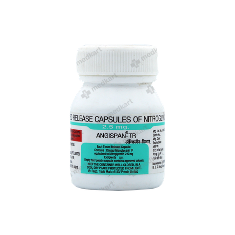 ANGISPAN TR 2.5MG CAPSULE 25'S
