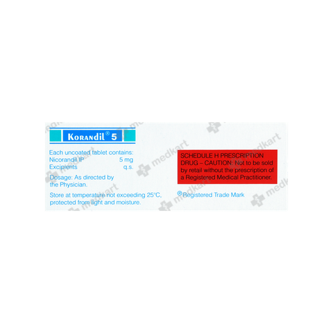 Order KORANDIL 5 nline at Medkart