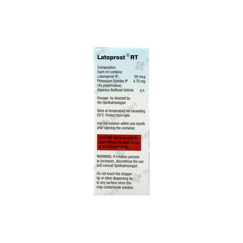 LATOPROST RT DROPS 2.5 ML