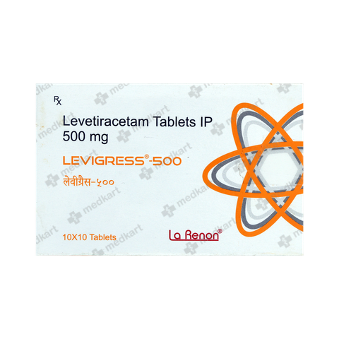 LEVIGRESS 500MG TABLET 10'S