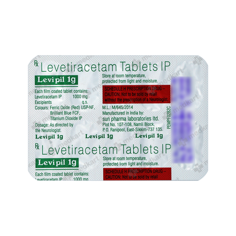 Buy LEVIPIL 1 Online at Medkart