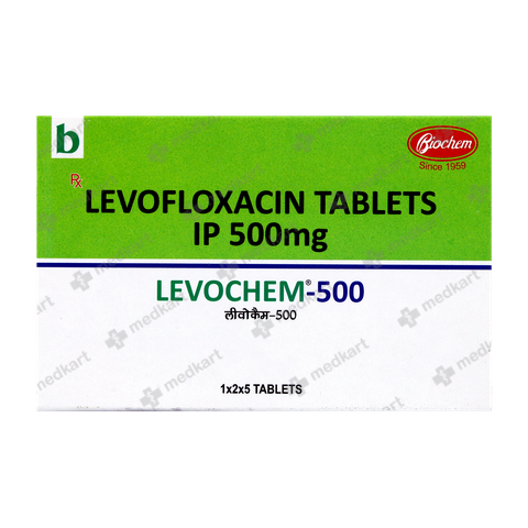 LEVOCHEM 500MG TABLET 5'S
