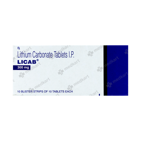 LICAB 300MG TABLET 10'S
