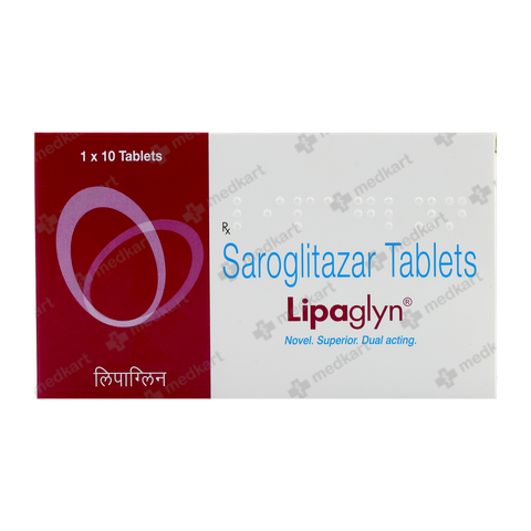 Lipaglyn 4mg Tablet – Price & Offers on Medkart 