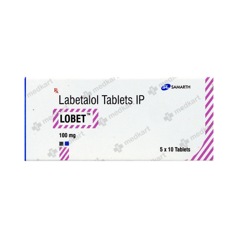 LOBET 100MG TABLET 10'S