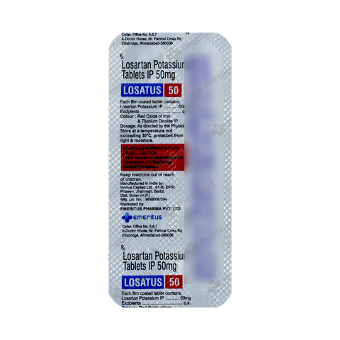 LOSATUS 50MG TABLET 10'S