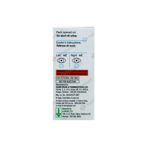 LUPITROS Z EYE DROPS 3 ML