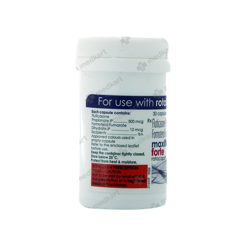 MAXIFLO FORTE ROTACAP 30'S