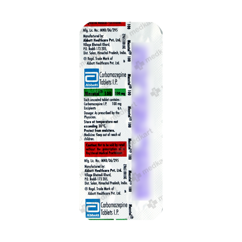 MAZETOL 100MG TABLET 10'S