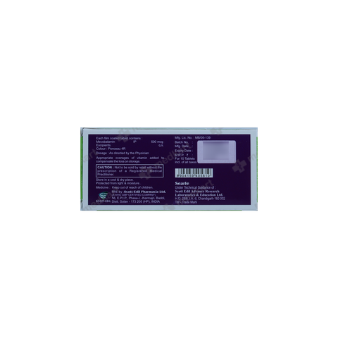 MECOFAR 500 TABLET 10'S