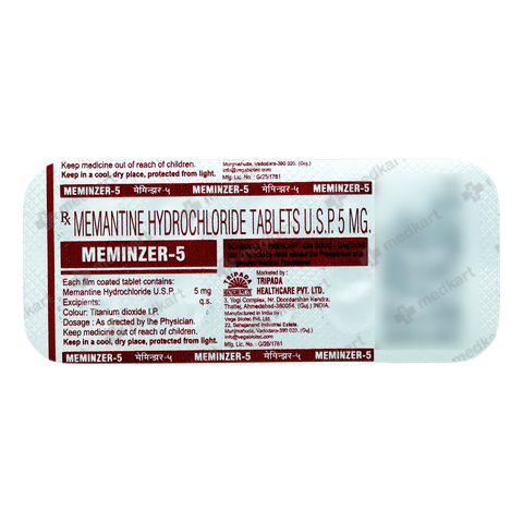 MEMINZER 5MG TABLET 10'S