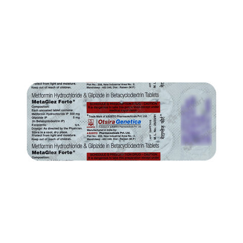 METAGLEZ FORTE TABLET 10'S