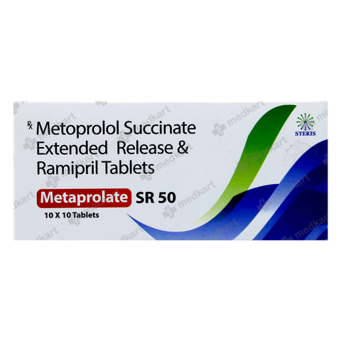 METAPROLATE SR 50MG TABLET 10'S