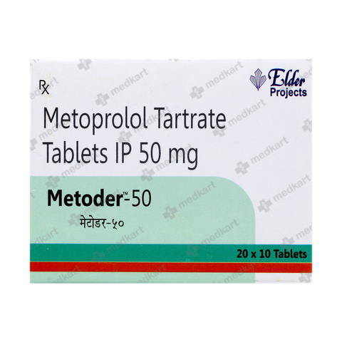 Metoder 50mg (Metoprolol) – Side Effects, Uses & Alternatives