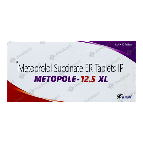 METOPOLE 12.5 XL TABLET 10'S