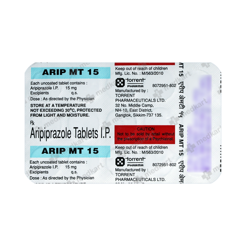 ARIP MT 15MG TABLET 10'S