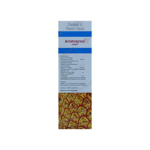 ARISTOZYME SYRUP 200 ML Price Composition Generic Alternatives