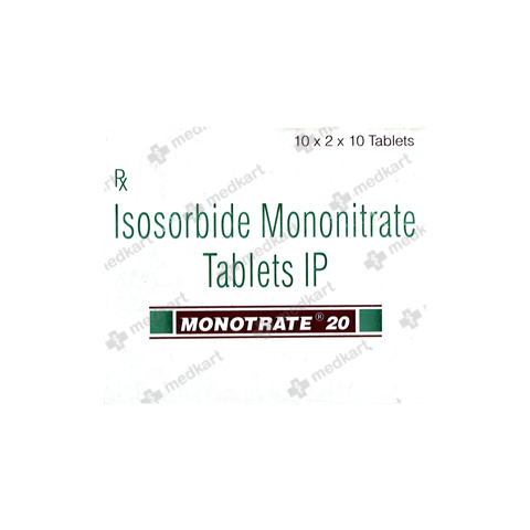 Monotrate deals 20 mg