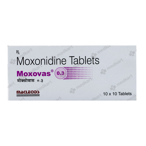 MOXOVAS 0.3MG TABLET 10'S