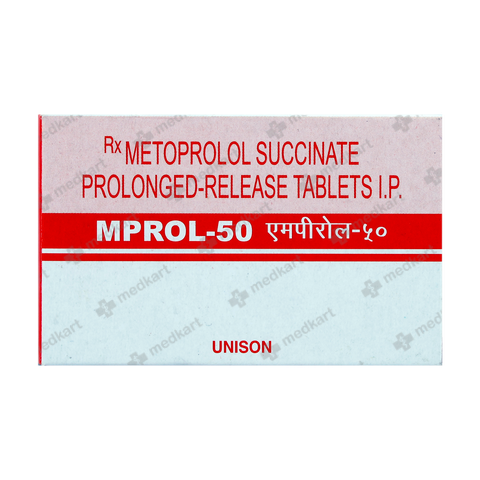 MPROL 50MG TABLET 10'S