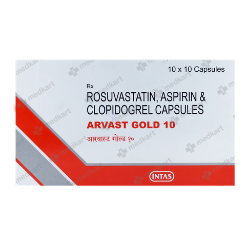 ARVAST GOLD 10MG TABLET 10'S