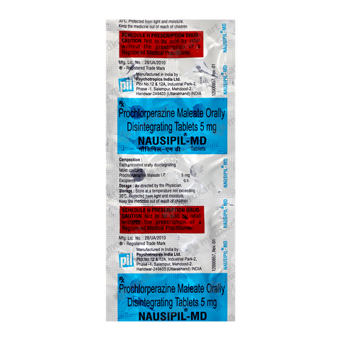 NAUSIPIL MD TABLET 10’S