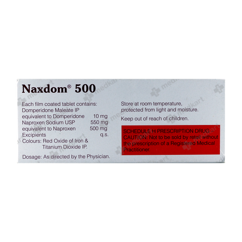 NAXDOM 500MG TAB 1X15
