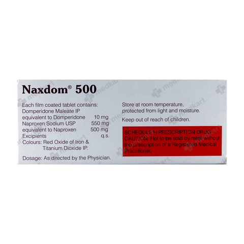 NAXDOM 500MG TABLET 15'S