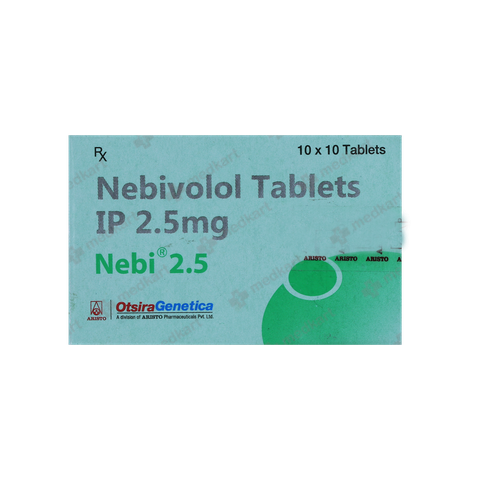 NEBI 2.5MG TABLET 10'S