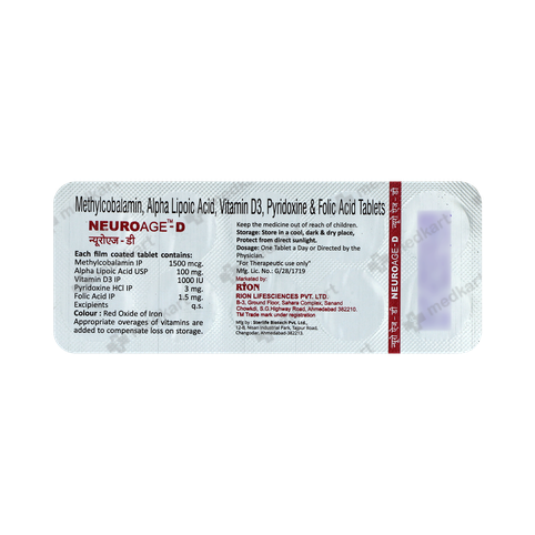 NEUROAGE D TABLET 10'S