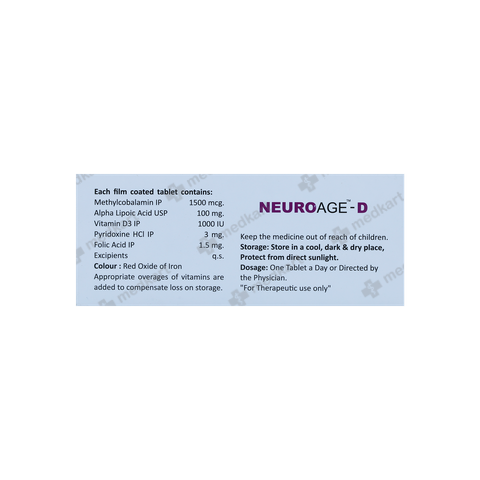 NEUROAGE D TABLET 10'S