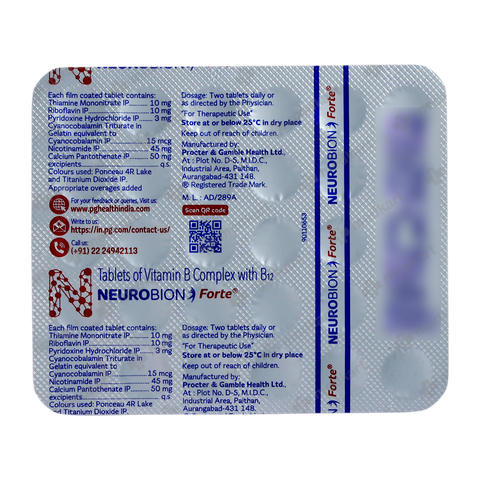 NEUROBION FORTE TABLET 30'S