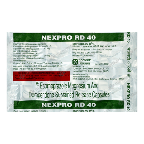 NEXPRO RD 40MG TABLET 10'S