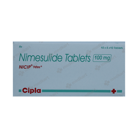 NICIP 100 TABLET 10'S
