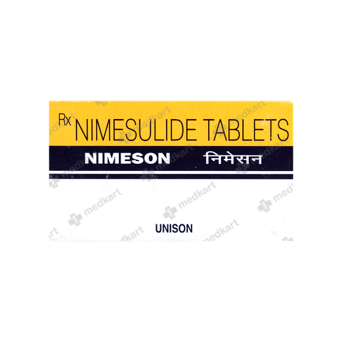 NIMESON 100MG TABLET 10'S