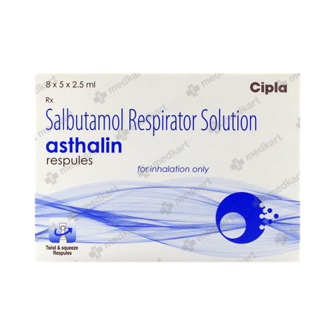 ASTHALIN 2.5ML RESPULES 5'S