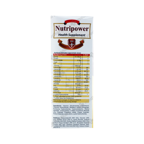 NUTRIPOWER SYRUP 200 ML