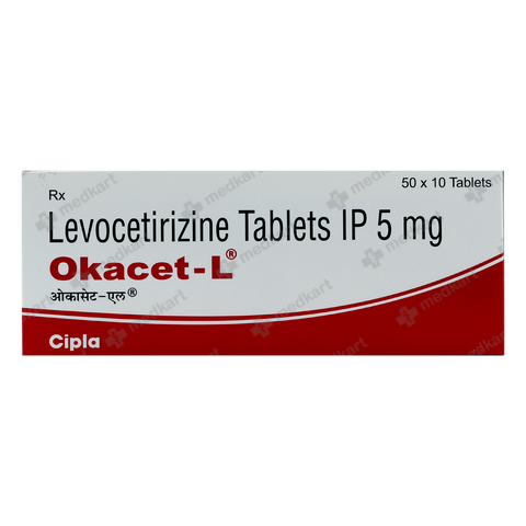 Okacet 5mg deals