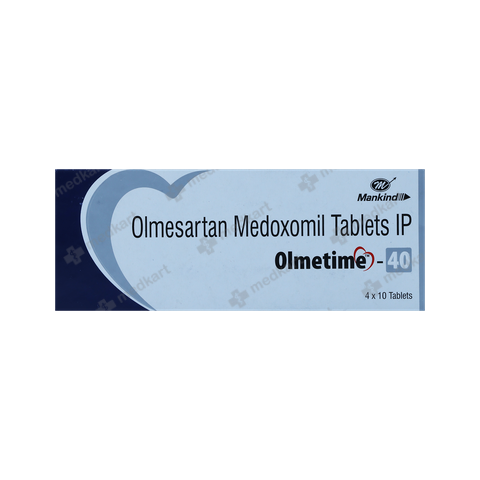 OLMETIME 40MG TABLET 10'S