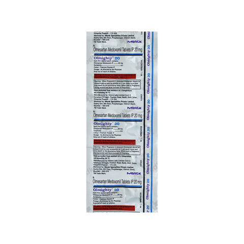 OLMIGHTY 20MG TABLET 10'S