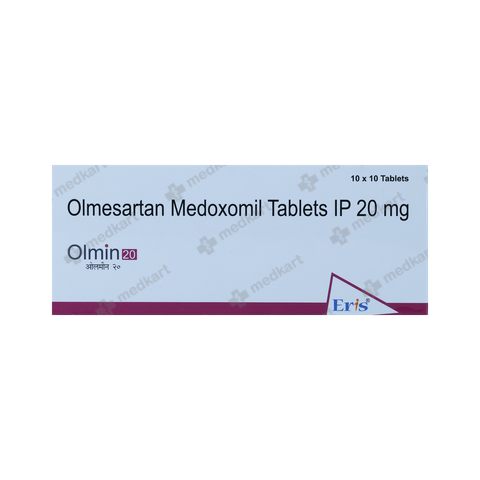 OLMIN 20MG TABLET 10'S