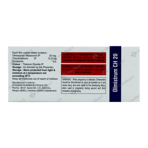 OLMISTRUM 20 CH TABLET 10'S