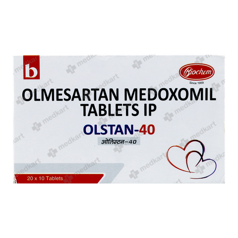 OLSTAN 40MG TABLET 10'S