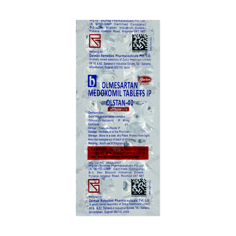 OLSTAN 40MG TABLET 10'S