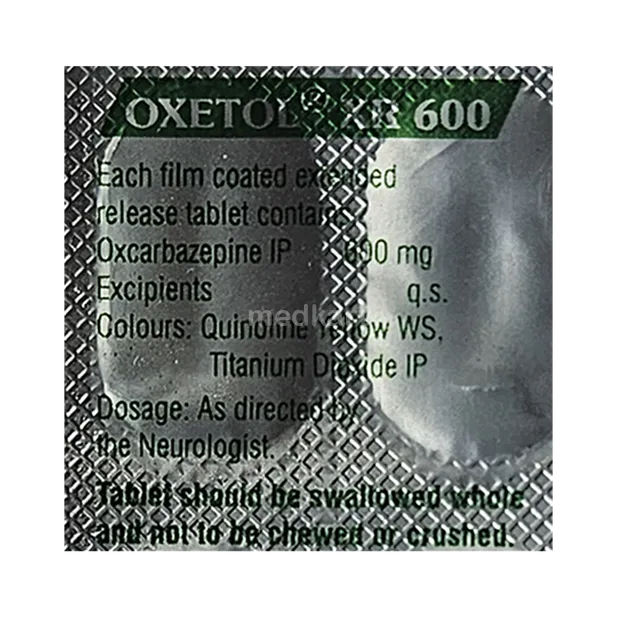 OXETOL XR 600MG TABLET 10'S