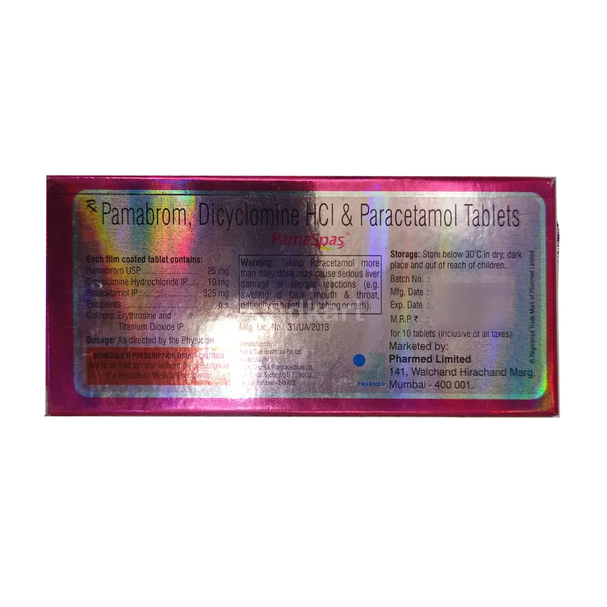 PAMASPAS TABLET 10'S