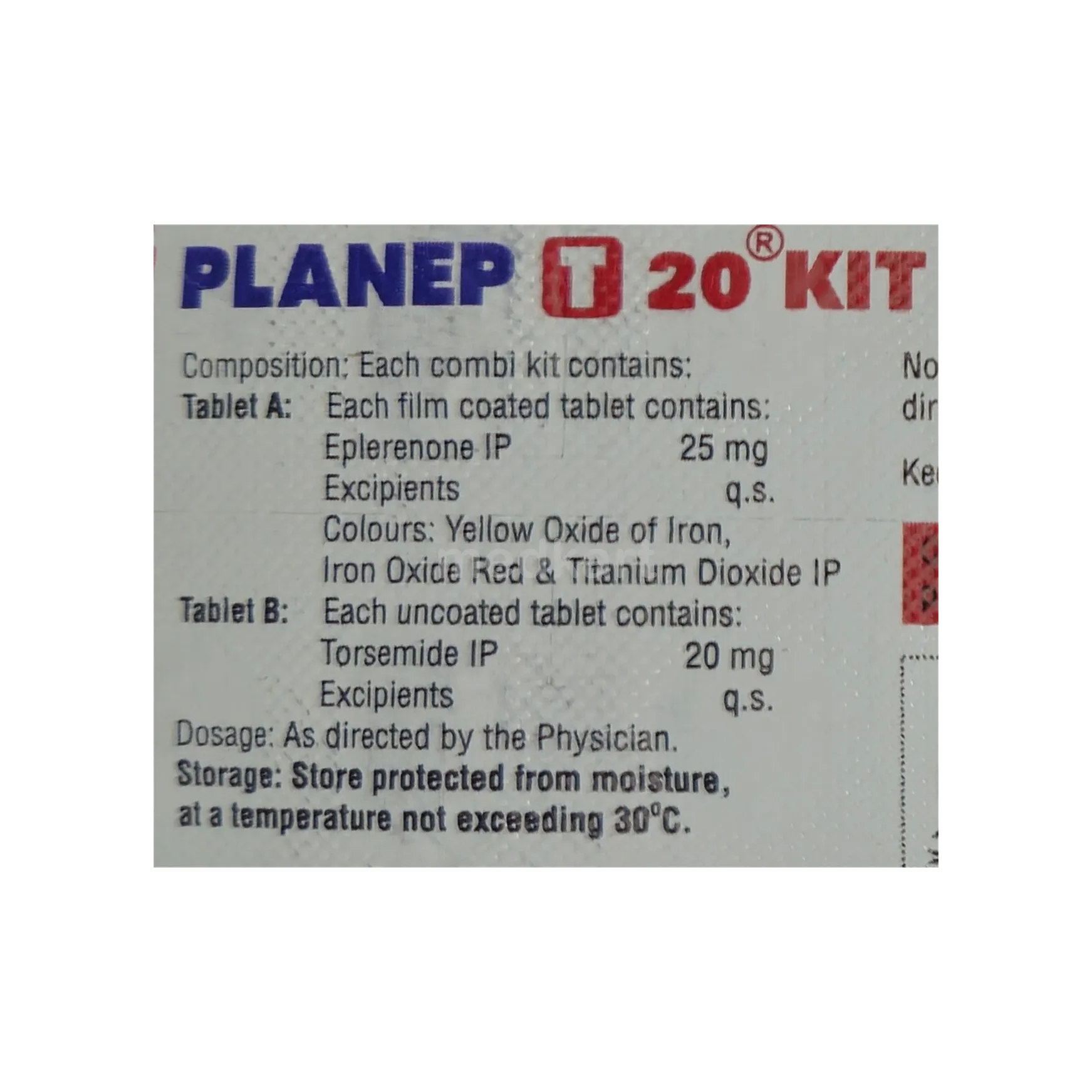 PLANEP T 20MG TABLET 10'S